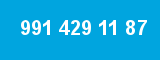 991 429 11 87 991 429 11 87